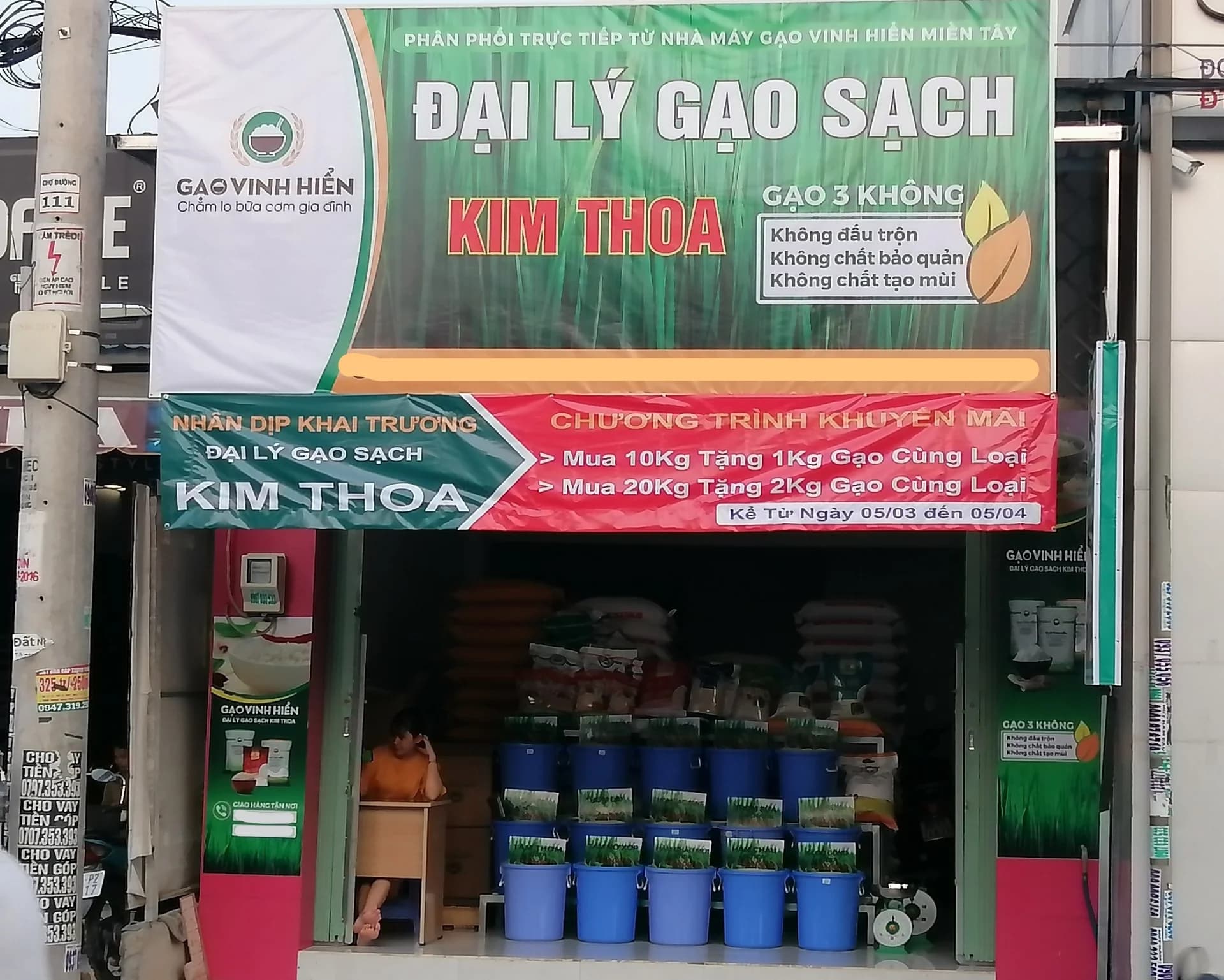 Chủ đại lý gạo Kim Thoa chia sẻ hành trình cùng Vinh Hiển