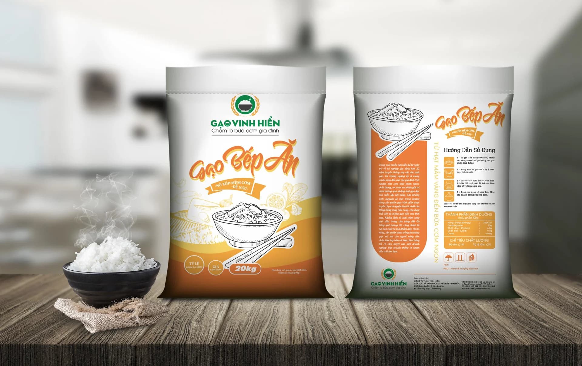 [Công bố sản phẩm] Gạo Vinh Hiển cho ra mắt sản phẩm Gạo Bếp Ăn