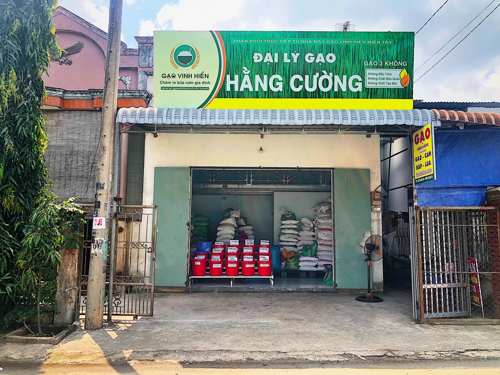 Đại lý gạo Hằng Cường: Đại lý gạo Vinh Hiển mới