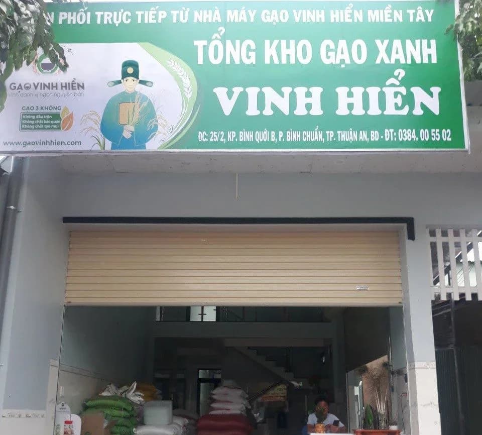 THÀNH PHỐ THUẬN AN CHÀO ĐÓN ĐẠI LÝ GẠO VINH HIỂN