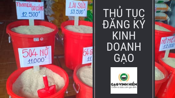 Các bước làm thủ tục đăng ký kinh doanh gạo