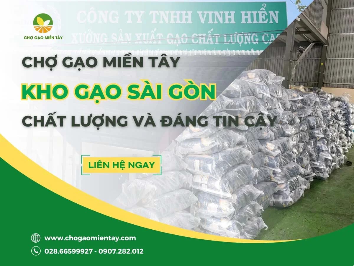 Kho gạo Sài Gòn: Bỏ mối gạo sỉ nhập gạo tận gốc cho đại lý