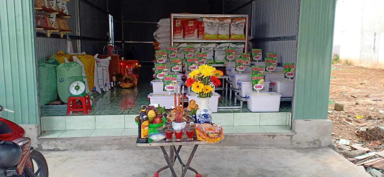 Quảng bá cửa hàng gạo mới khai trương