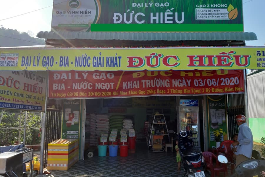 Đại lý gạo sạch Đức Hiếu - khu vực Xuân Lộc, Đồng Nai