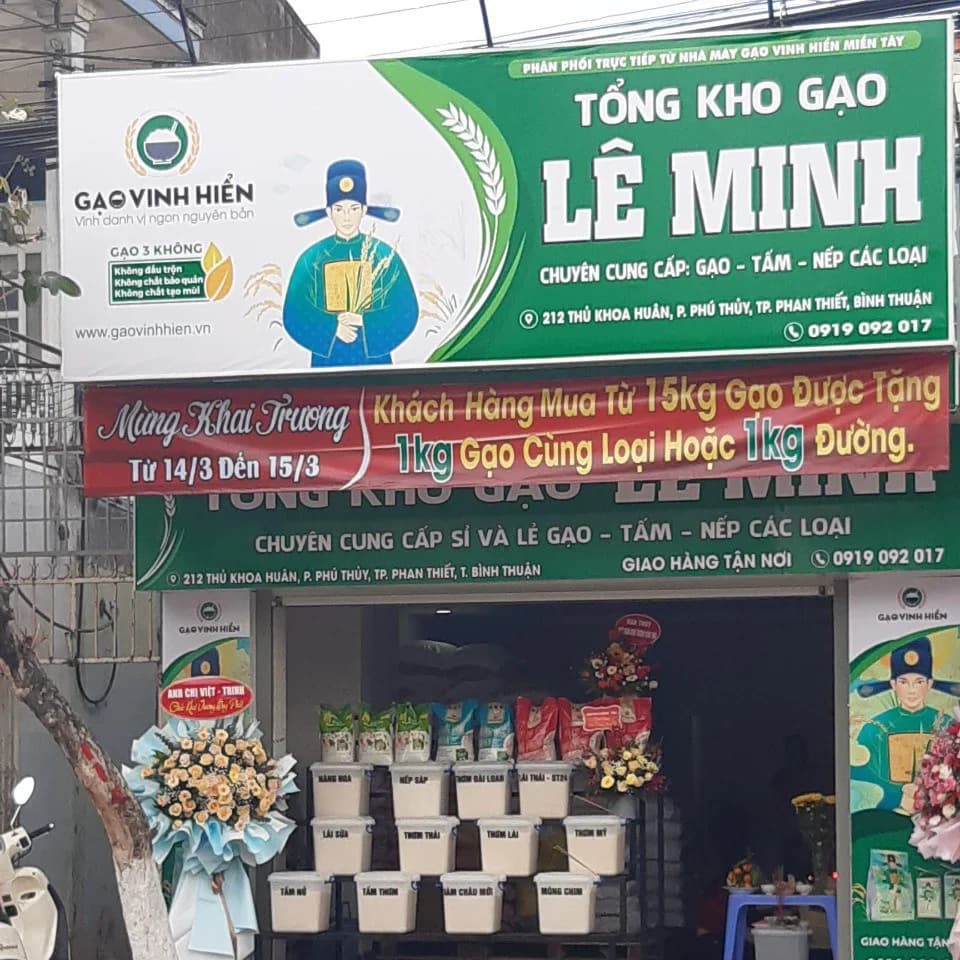 Gạo Vinh Hiển về với thành phố biển xinh đẹp Phan Thiết